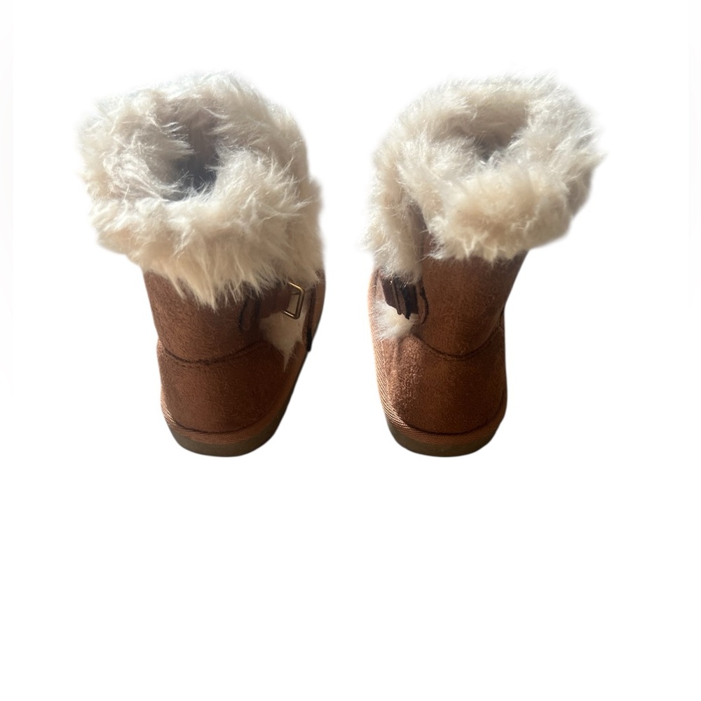 Children’s Place Toddler Girl’s Faux Fur Chalet Boots | 6 NWOT - Picture 3 of 6